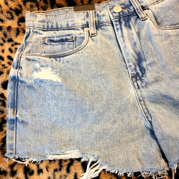 NWT BlankNYC The Barrow Vintage High Rise Distressed Cut-Off Short $88 - Picture 4 of 11